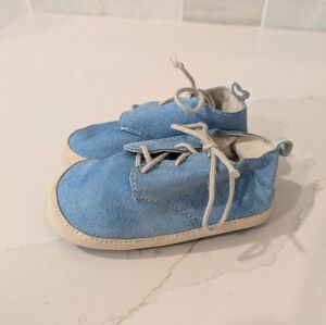 Hand Crafted Suede & Leather Baby Shoes By Canadian Artist